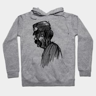 Conductor Sketch Side Hoodie